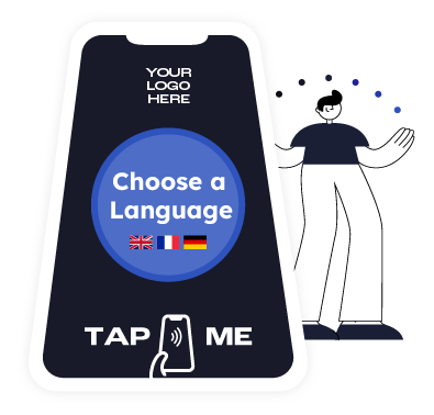 Choose a Language - Sticky Example